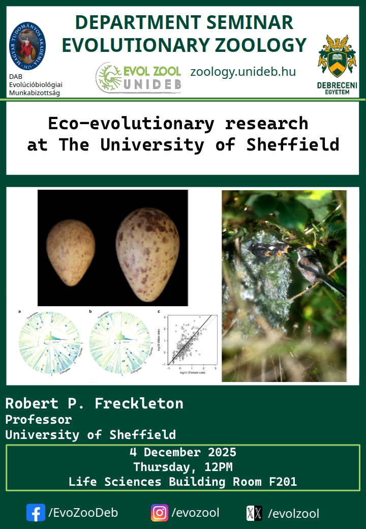 Eco-evolutionary research at The University of Sheffield