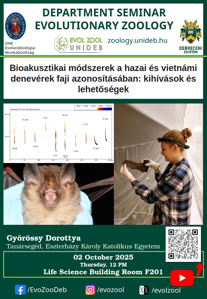 Bioakusztikai módszerek a hazai és vietnámi denevérek faji azonosításában: kihívások és lehetőségek