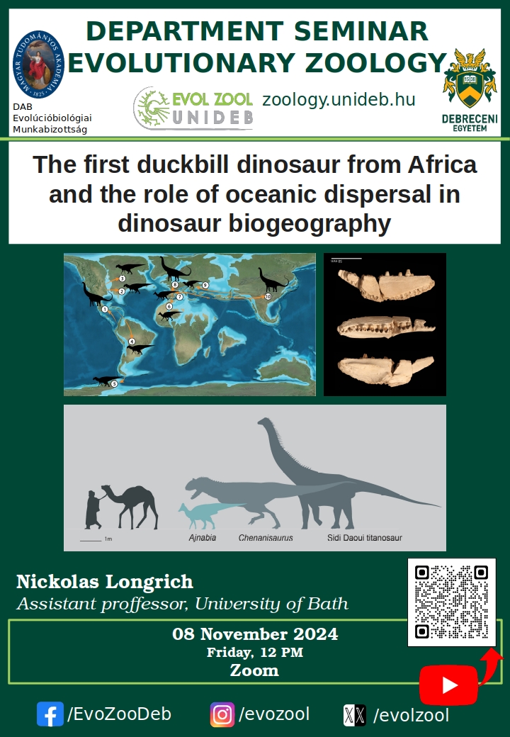 The first duckbill dinosaur from Africa and the role of oceanic dispersal in dinosaur biogeography