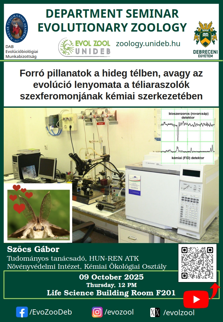 Forró pillanatok a hideg télben, avagy az evolúció lenyomata a téliaraszolók szexferomonjának kémiai szerkezetében