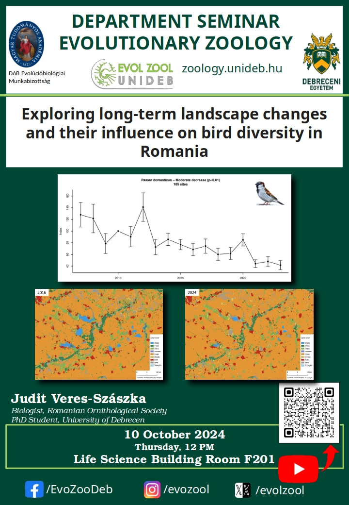 Exploring long-term landscape changes and their influence on bird diversity in Romania