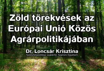 Zöld törekvések az Európai Unió Közös Agrárpolitikájában