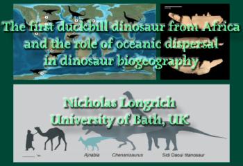 The first duckbill dinosaur from Africa and the role of oceanic dispersal in dinosaur biogeography